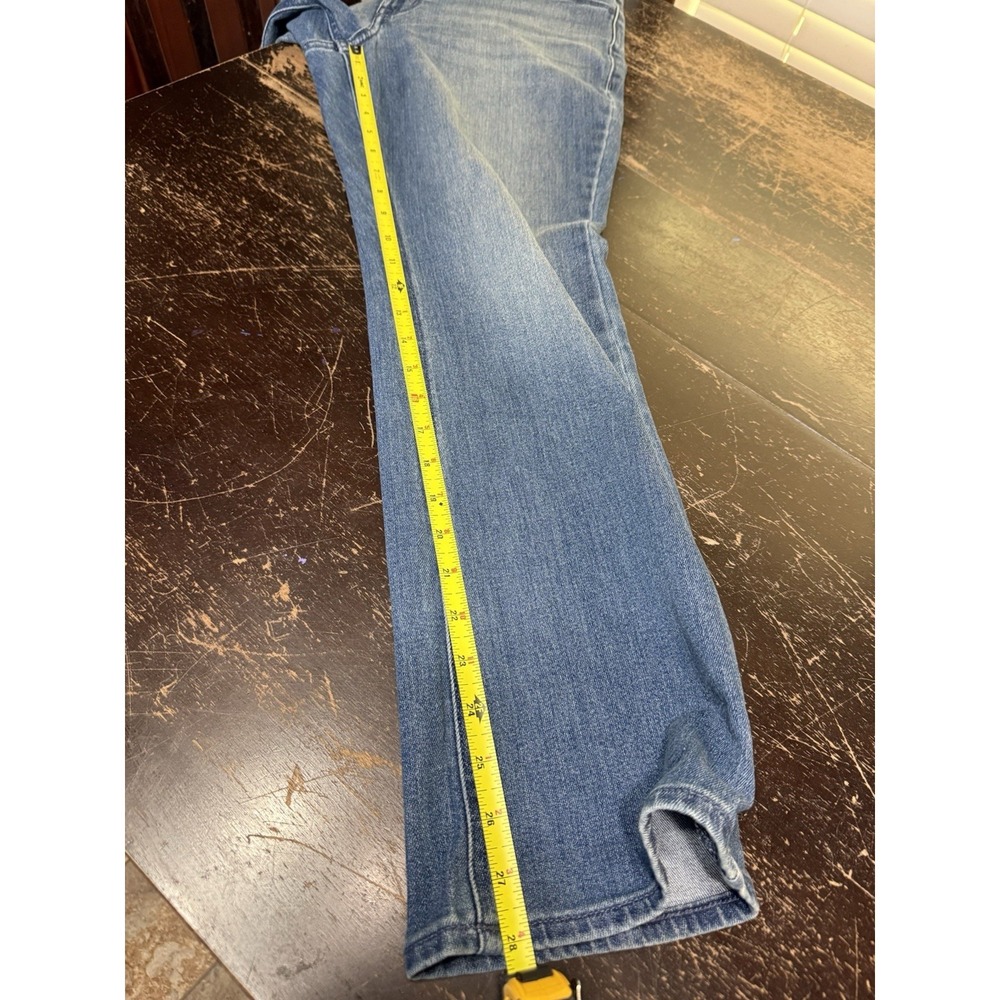 Old Navy Wow Boot-Cut Jeans Women's Size 12 Short Mid Rise Medium Wash Denim - Picture 6 of 7